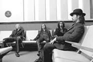 System of a Down guitarist Daron Malakian (second from left) claims that Keith Moon is his biggest guitar hero -- even though the Who drummer didn't play guitar.
