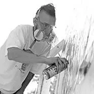 Taggin' and braggin' at the City Xpressionz Aerosol - and Urban Art Festival.