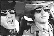 Taylor (left), watching Newcombe self-destruct, is - blown away by his musical talent.
