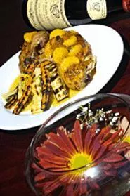 That roasted chicken in orange sauce will knock your socks off. - WALTER NOVAK