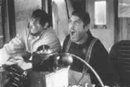 That sinking feeling: Wahlberg and Clooney go down with the film.