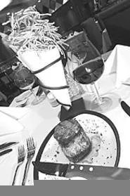 That's 12 ounces of filet lookin' lonely on the plate. - WALTER NOVAK