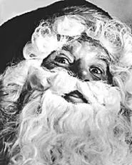 The big guy with the presents makes a stop at Santa - Fest.