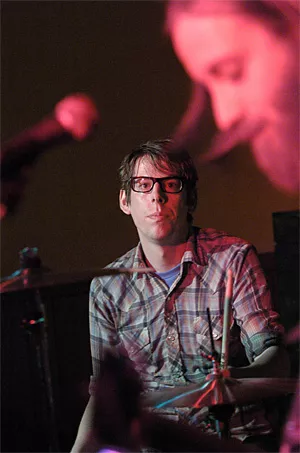The Black Keys at their "secret" Beachland Tavern gig. - WALTER NOVAK