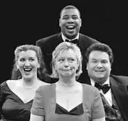 The cast of The All Night Strut -- long on - mugging, short on musicality.