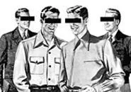 The dandy lads of Proletarian Art Threat are all smiles, despite their pathetic - outlook