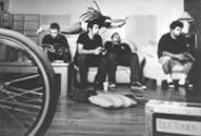 The Deftones (Chino Moreno, seated second from left): Biggest of the underground bands.
