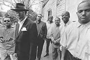 The Dirty Dozen (give or take) Brass Band.