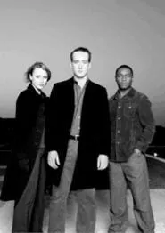 The Fab Five: The cast of Spooks, which has - been retitled MI-5 for American audiences