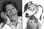 The face that launched a thousand criticisms, and Varney's lauded alter ego, Slinky Dog.