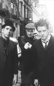 The Living End, outback at a concert hall.
