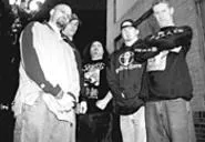 The members of Cephalic Carnage are proud to be - grindcore nutjobs.