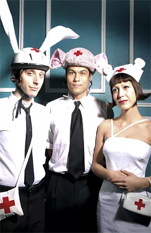 The Octopus Project: Two dorks and one super-cutie.