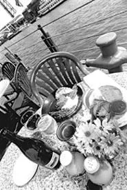 The restaurant's patio is the perfect spot for enjoying a - summery meal. - WALTER NOVAK