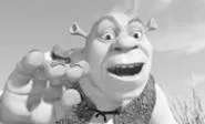 The rogue with the brogue: Myers's Shrek.
