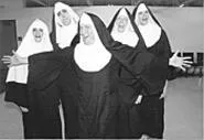 The sisters of Nunsense, A-Men! are real - ball-busters.