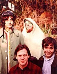 They'll be back: Jeff Mangum (second from left) and Neutral Milk Hotel.