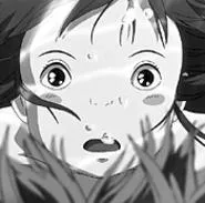 Things gettin' creepy for Chihiro.