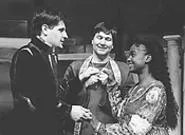 Three the Bard way: Gregory Willey, Dana Hart, and Kristi Little.