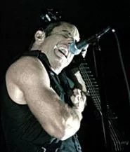 Trent Reznor, putting his all into his angst at the Q. - WALTER NOVAK