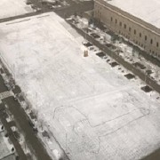 Some Class Act Drew a Huge Penis in the Snow This Morning in Downtown Cleveland