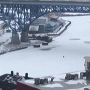 Skating on the Cuyahoga and Poopin on the Lake &mdash; How Cleveland's Enjoying the Frozen Tundra