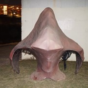Mysterious Nose Sculpture Appears Out of Nowhere at Hart Crane Park in the Flats