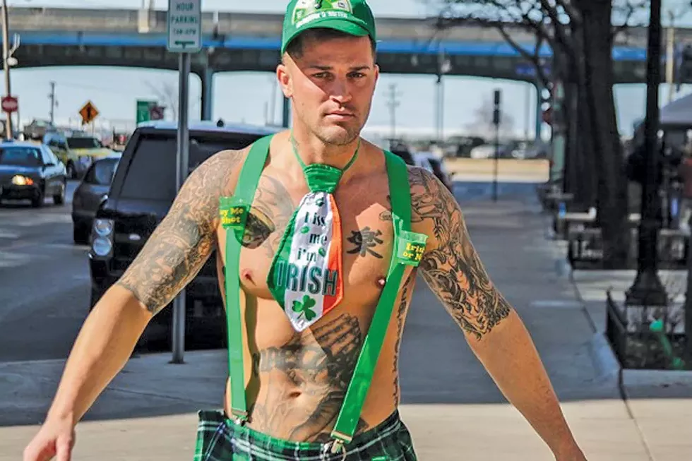 Just your average Cleveland parade goer. - PHOTO BY EMANUEL WALLACE