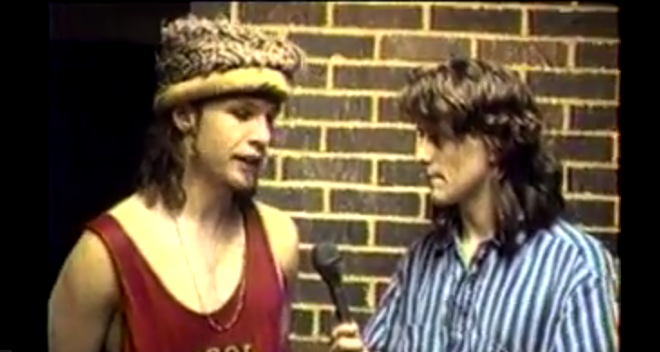 NORMANDY STUDENT INTERVIEWING PEARL JAM BASSIST JEFF AMENT