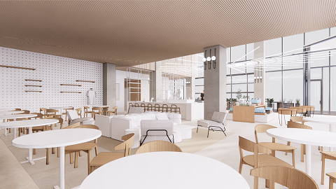 Artist's rendering of Leaps and Bounds. - STUDIO K