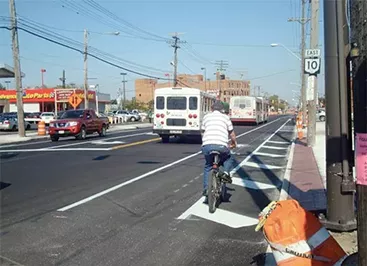 CLEVELAND’S BUFFER ON THE CURBSIDE.