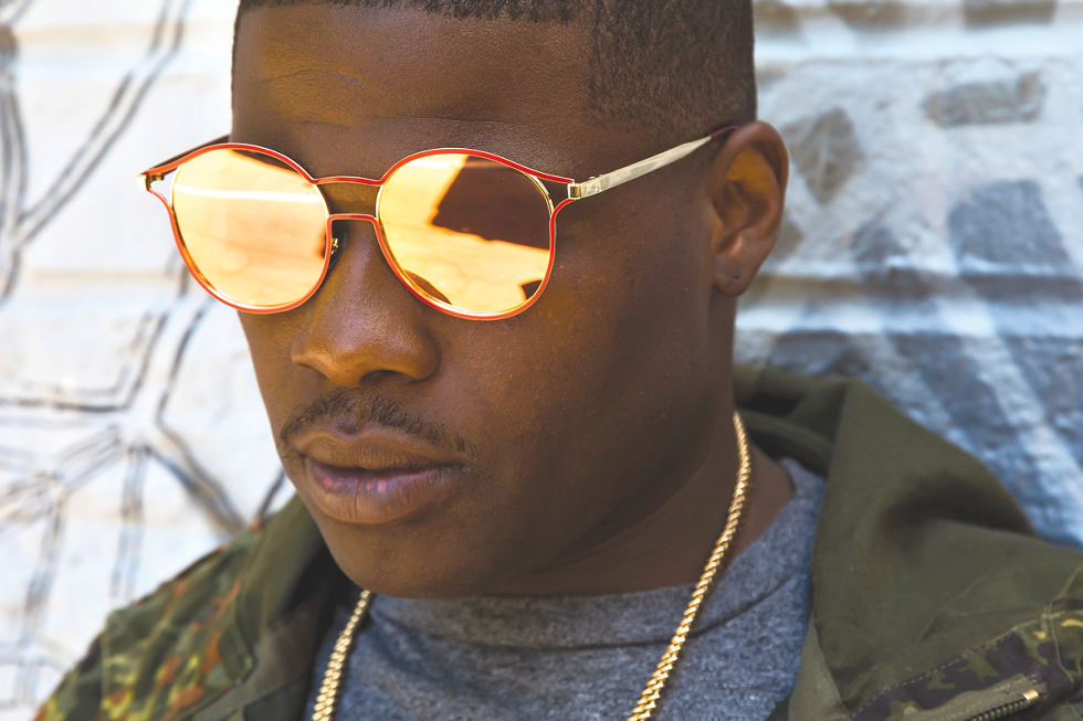 Al Fatz, a Cleveland hip-hop artist, recorded the local anthem "Came Down" in a closet studio at age 17. - PHOTO BY TED SOQUI