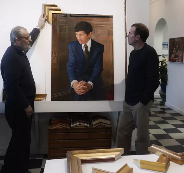 At Last, Completed Dennis Kucinich Mayoral Portrait Could ...