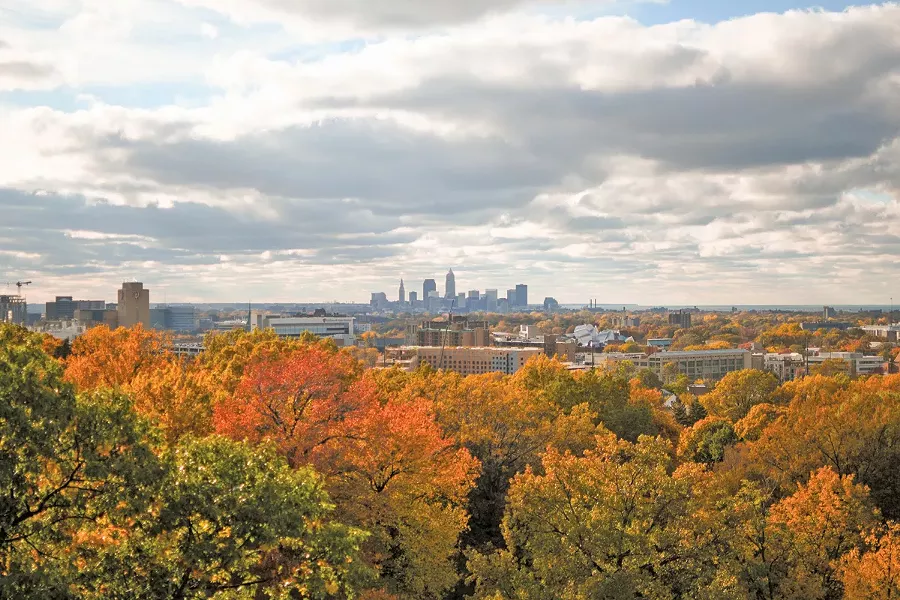 View from Lake View Cemetary - PHOTO BY ERIK DROST/FLICKR CC