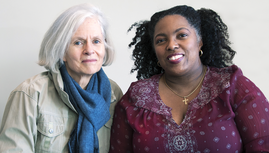 Jane Critchlow and Nishell Preston - PHOTO BY CHRIS MASON