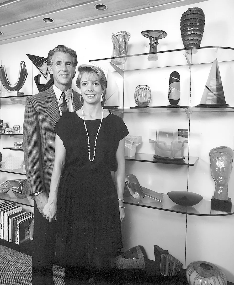Mike and Annie Belkin have donated pieces from their art collection to museums in Cleveland, Akron, New York, London and Japan. - PHOTO COURTESY OF RON HILL