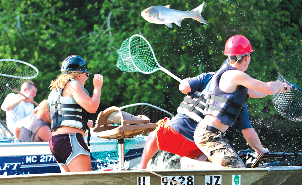 The “Redneck Fishing Tournament” on the Illinois River - PHOTO BY JUDD MCCULLUM