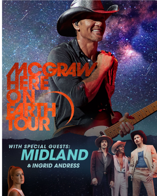 Tim Mcgraw Returning To Blossom In July Scene And Heard Scene S News Blog
