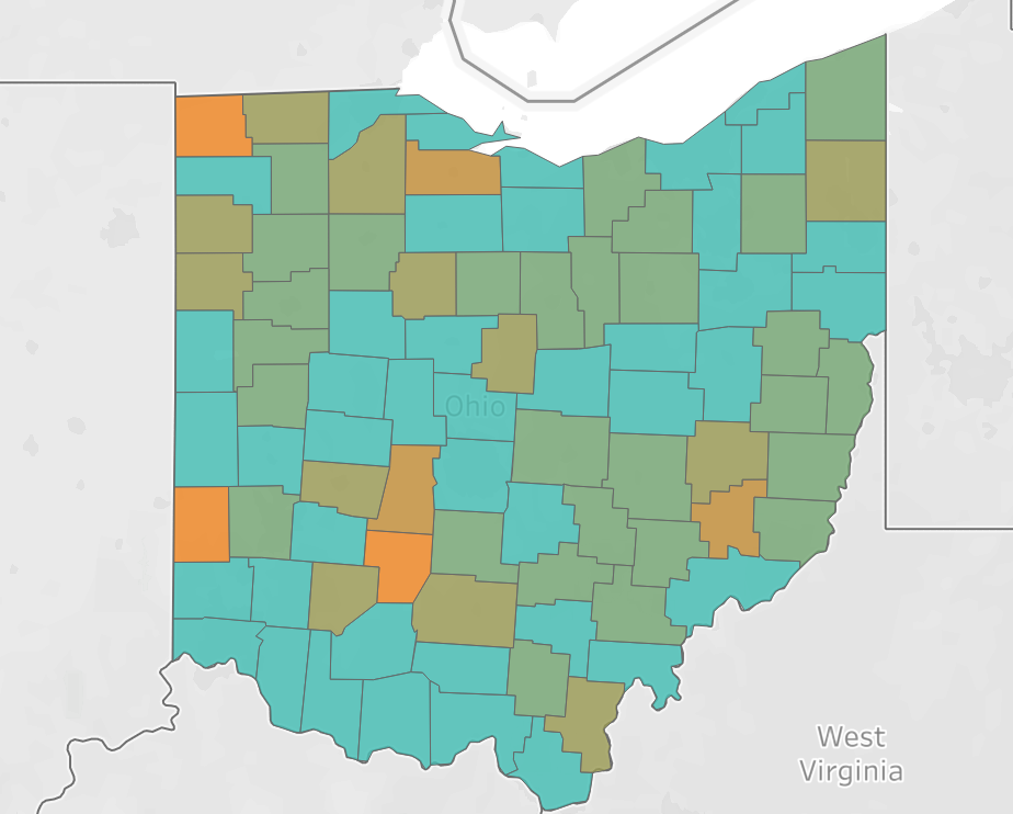 Phone Data Shows That Ohio Is Very Good At Social Distancing Amid