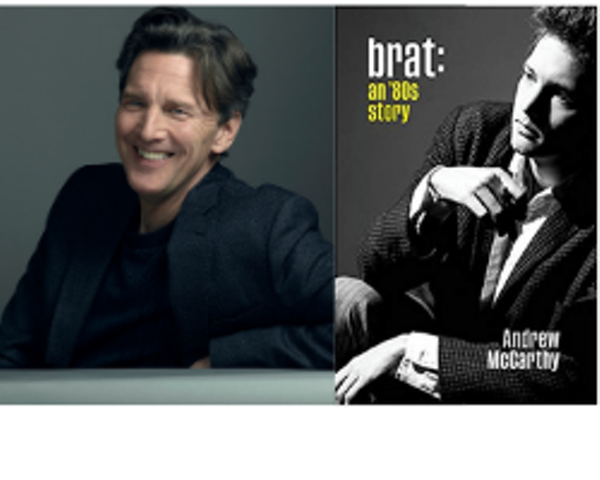 An Evening with Andrew McCarthy, Author of Brat: An '80's Story | Books, Lit, & Authors - Vimarsana News