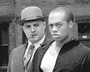 Union politics occupy Brian Pedaci and Lelund Durond - Thompson in Charentons free touring production of - Waiting for Lefty.