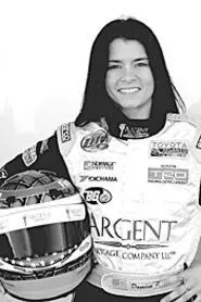 Va-va-vroom! Danika Patrick gears up for the Grand - Prix.