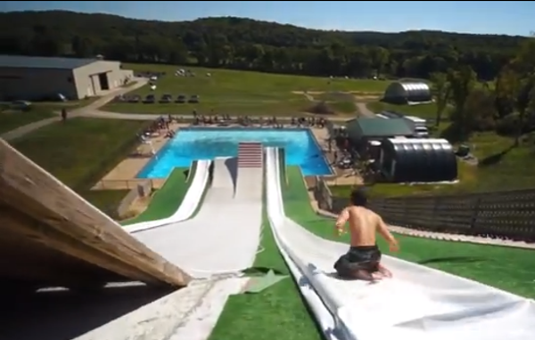 Video This Might Be The Most Epic Ohio Slip N Slide Youve Ever Seen Scene And Heard Scenes