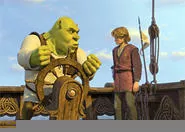 Watch out, Artie: Word is that Shrek has been taking lessons from Linda Blair.