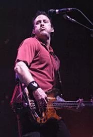 Weezer bassist Scott Shiner, puckering up at CSU's Wolstein Center, October 8. - WALTER NOVAK