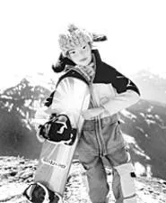 What a doll! A "Weekend Warrior" featured at the - Banff Mountain Film Festival (Friday).