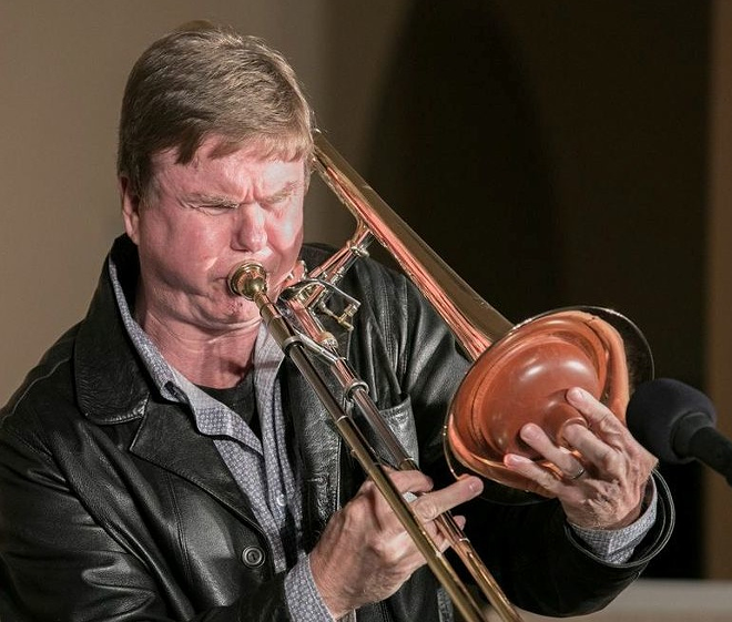 David Mason who curated the 2018 St. Pete Jazz Festival, which kicks off at Palladium Theater in St. Petersburg, Florida on February 21, 2018. - DAVID MASON