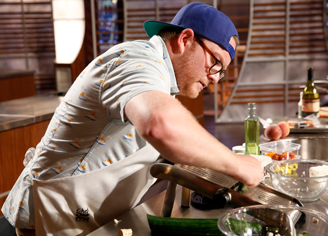 MasterChef contestant Jeff Philbin repped the Bay area all the way to the top five. - FOX. © 2017 FOX BROADCASTING.
