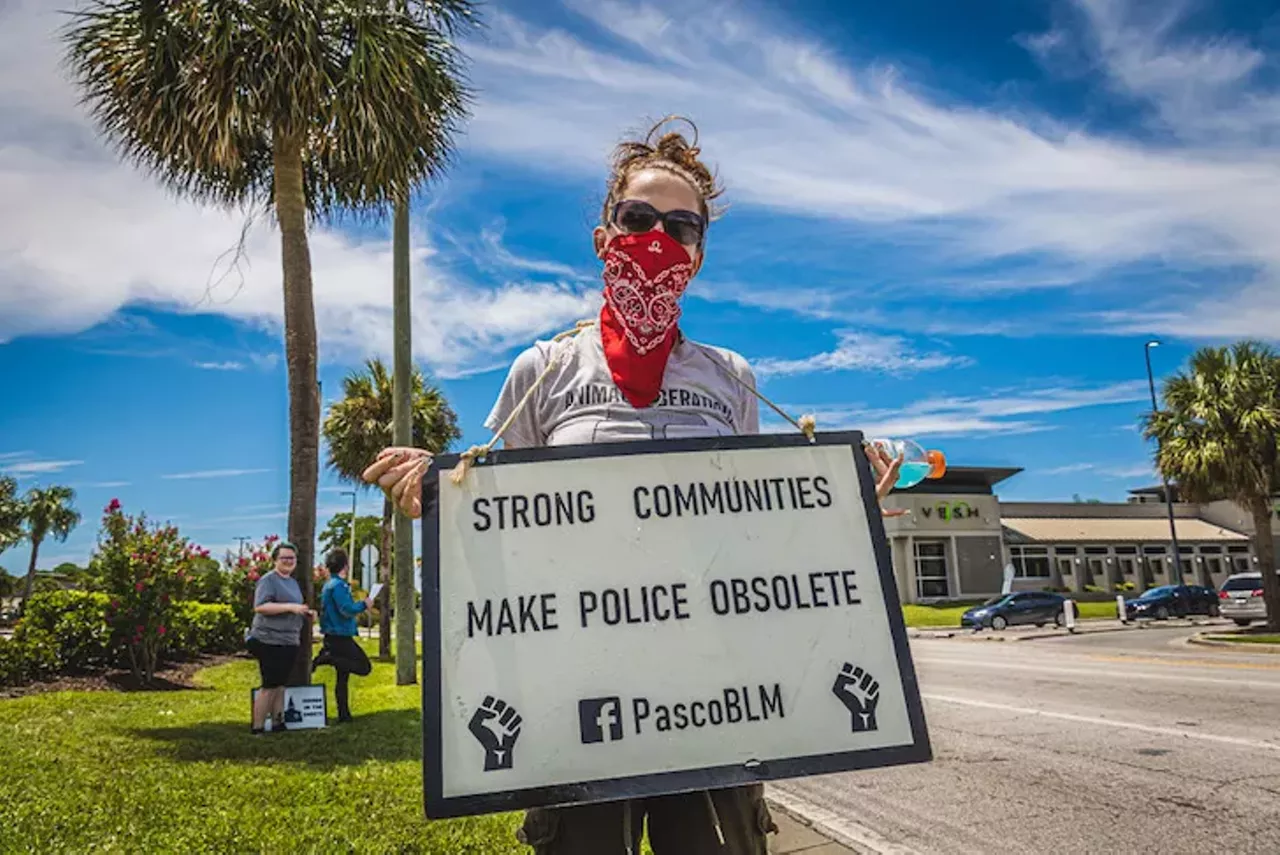 Pasco activists protest sheriffs pre-crime policing program