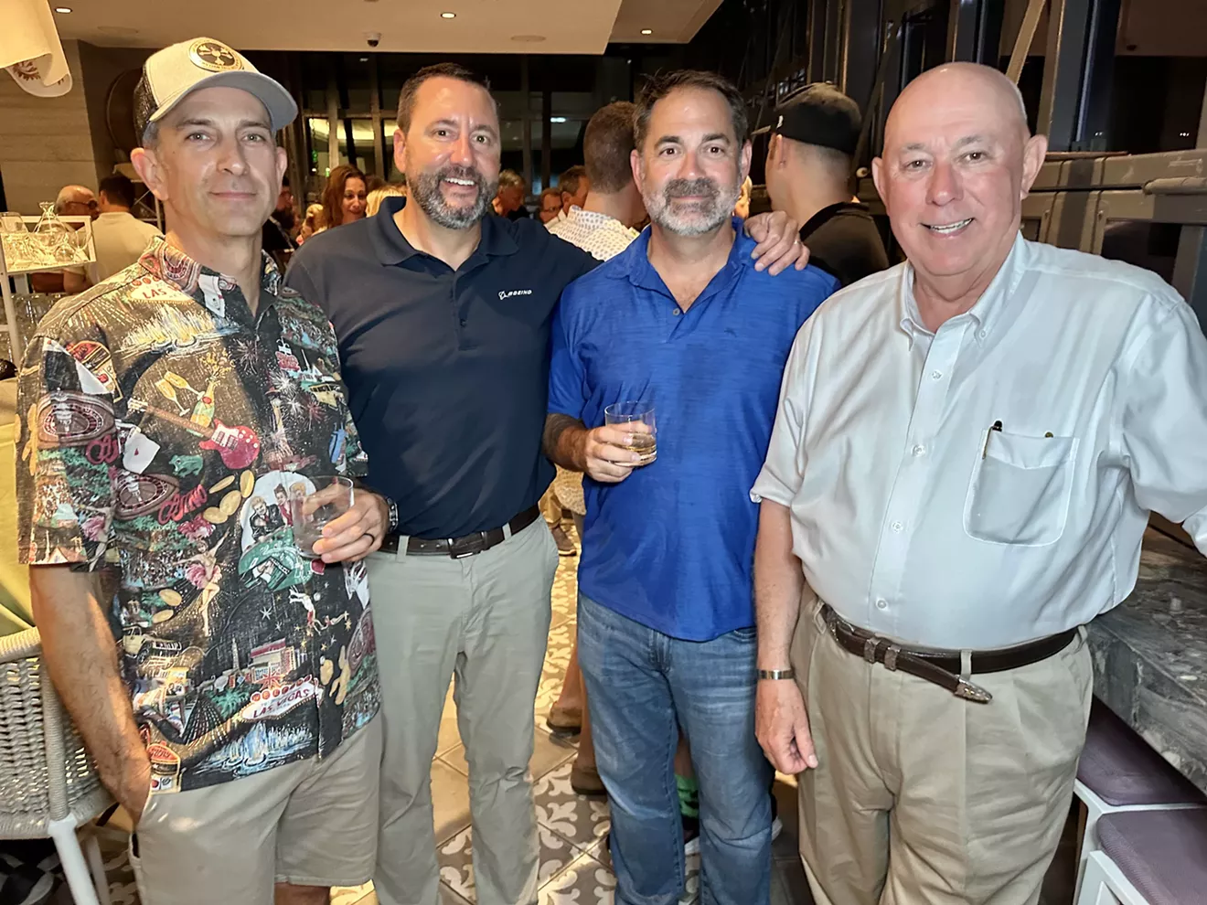 Boeing Host William Tell 2023 Rooftop Reception